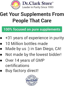 Dr Clark Store Turmeric Curcumin 500mg 100 Capsules, Immune Support, Natural Herbal Supplement, Non-GMO, Vegan, Antioxidant Boost