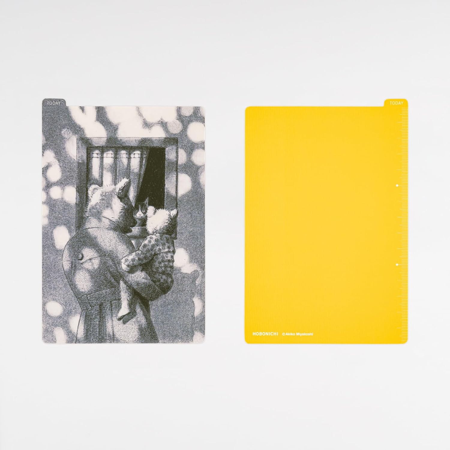 Hobonichi Techo Accessories –Akiko Miyakoshi: Hobonichi Pencil Board for A6 Size (Sunny Day)