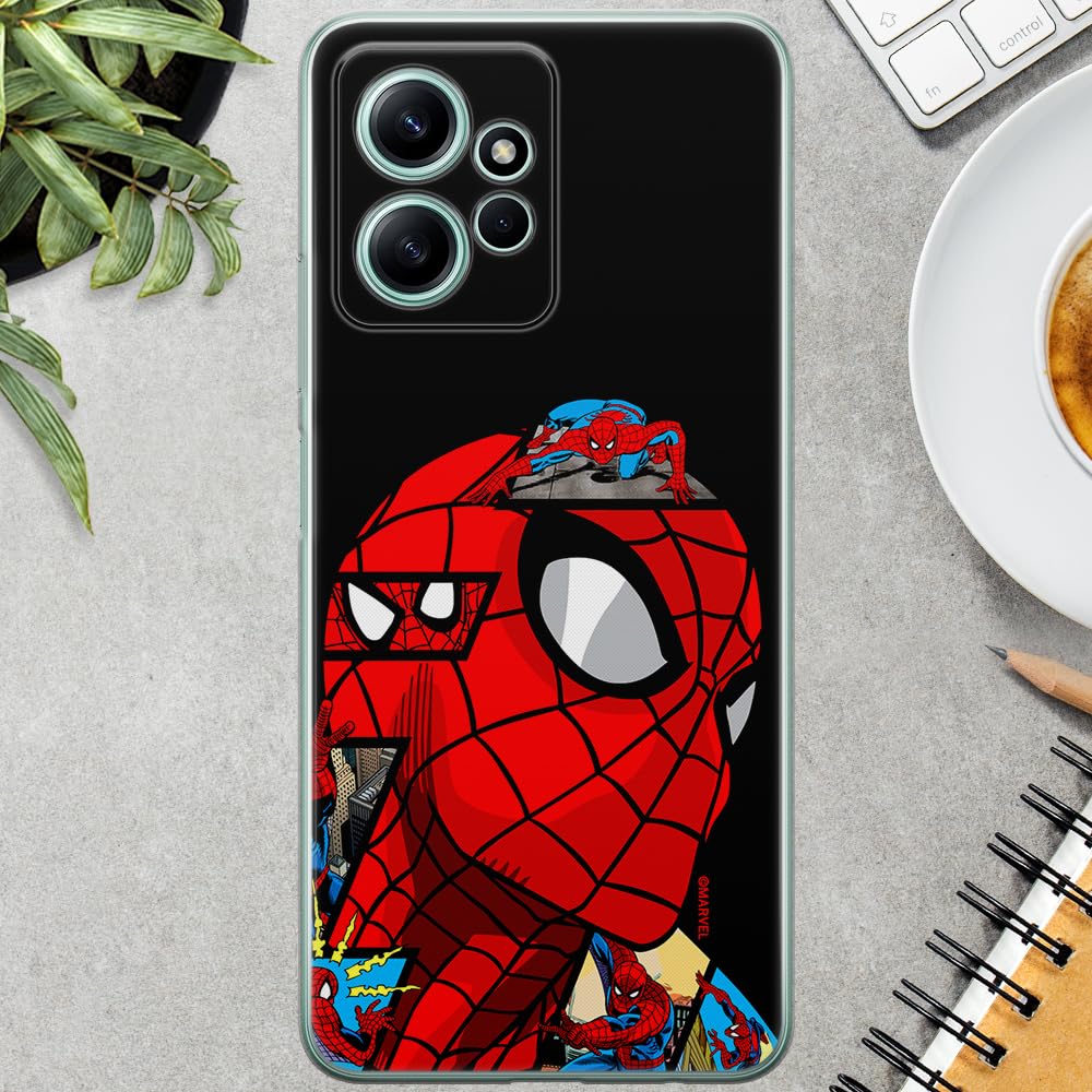 ERT GROUP Custodia Marvel Per Xiaomi Redmi Note 12 4G - Cover Ufficiale Avengers 029 In TPU Flessibile