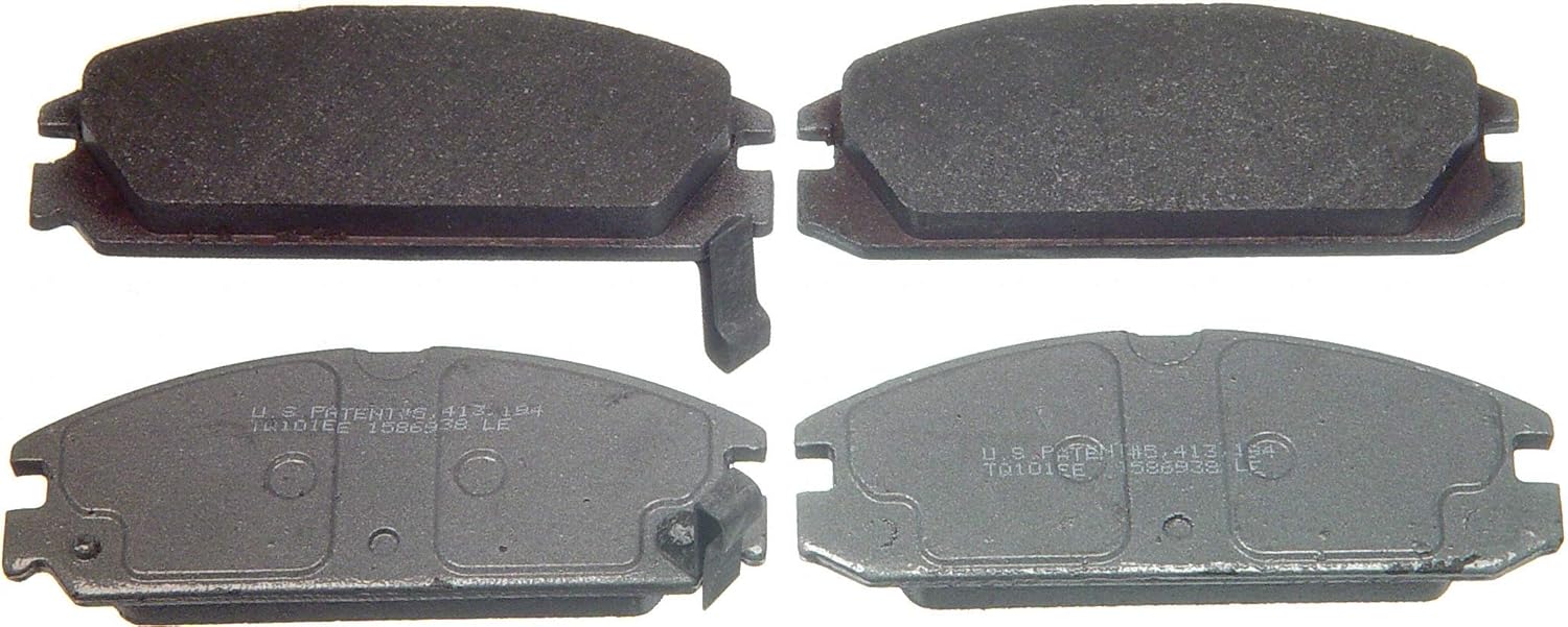 Wagner Brake ThermoQuiet MX334 Semi-Metallic Disc Brake Pad Set