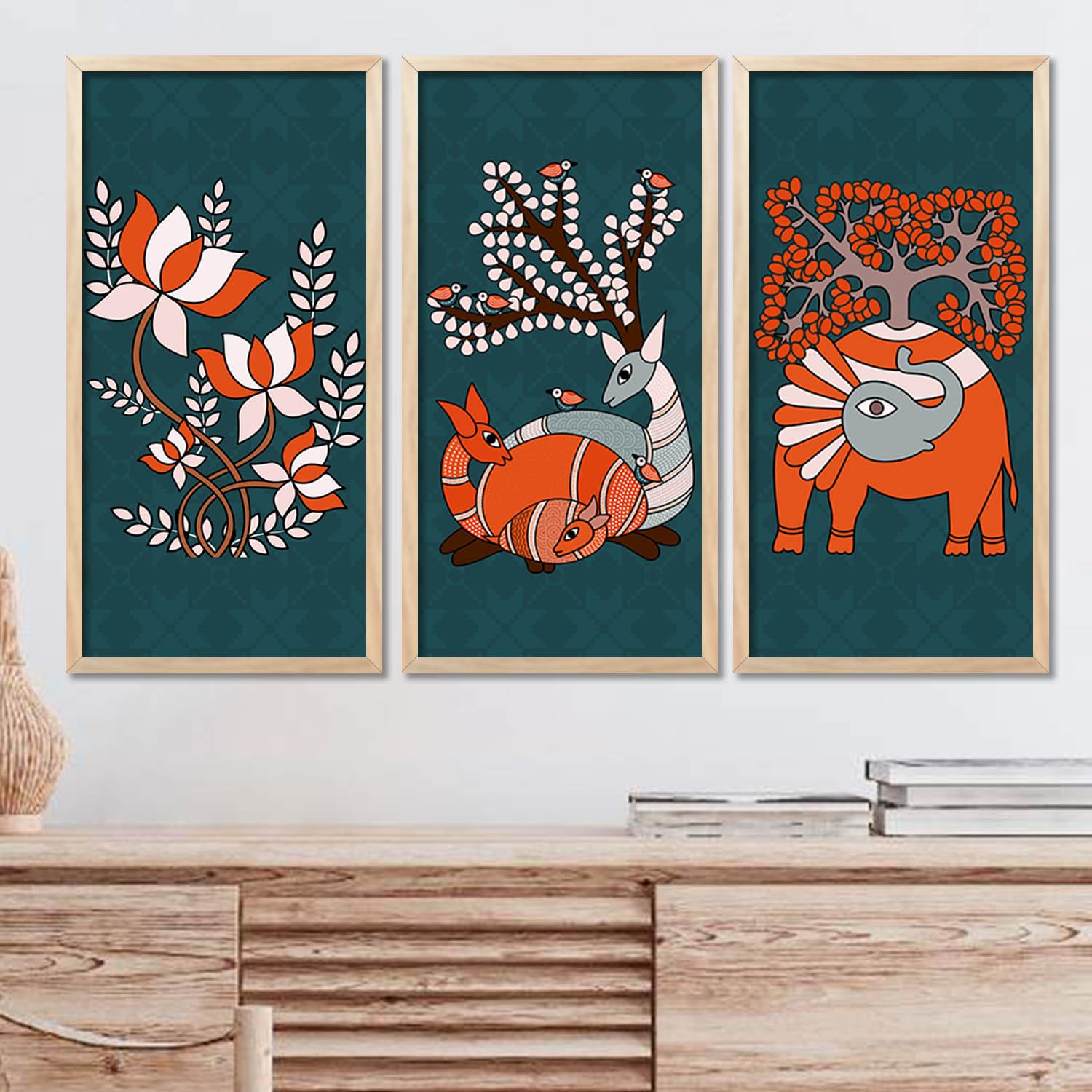 See full amazon price history chart for kotart - Painting for wall Decoration |Traditional Indian Art Pichwai Wall Décor Paintings | Traditional Indian Art Pichwai Wall Décor Paintings set of 3 (10X19 INCH, H) kotart - Painting for wall Decoration |Traditional Indian Art Pichwai Wall Décor Paintings | Traditional Indian Art Pichwai Wall Décor Paintings set of 3 (10X19 INCH, H) (B0D45N28YW) Amazon Price History, Amazon Price Tracker