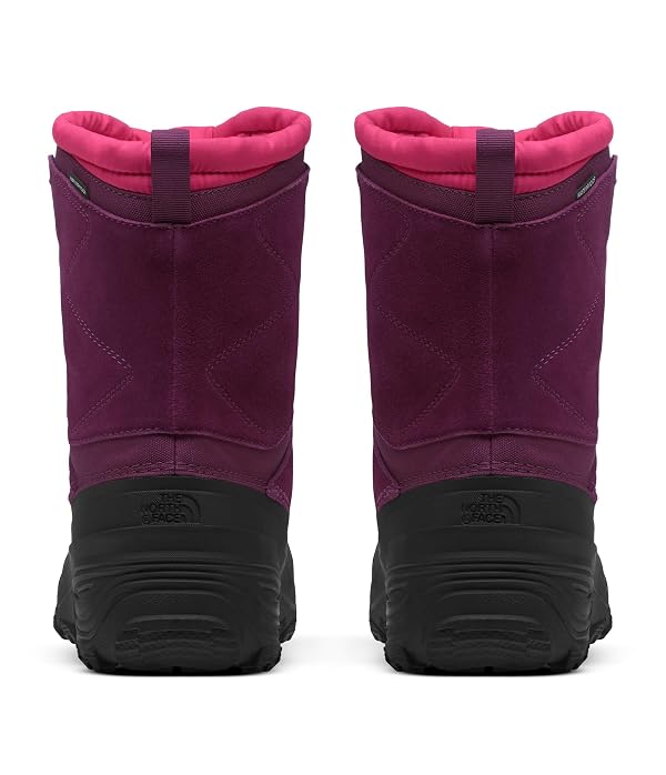 The North Face Teen Alpenglow V Waterproof Boot | Insulating Thermafelt Liner for Warmth at -25F, Boysenberry/TNF Black, 6 by The North Face - Image 3