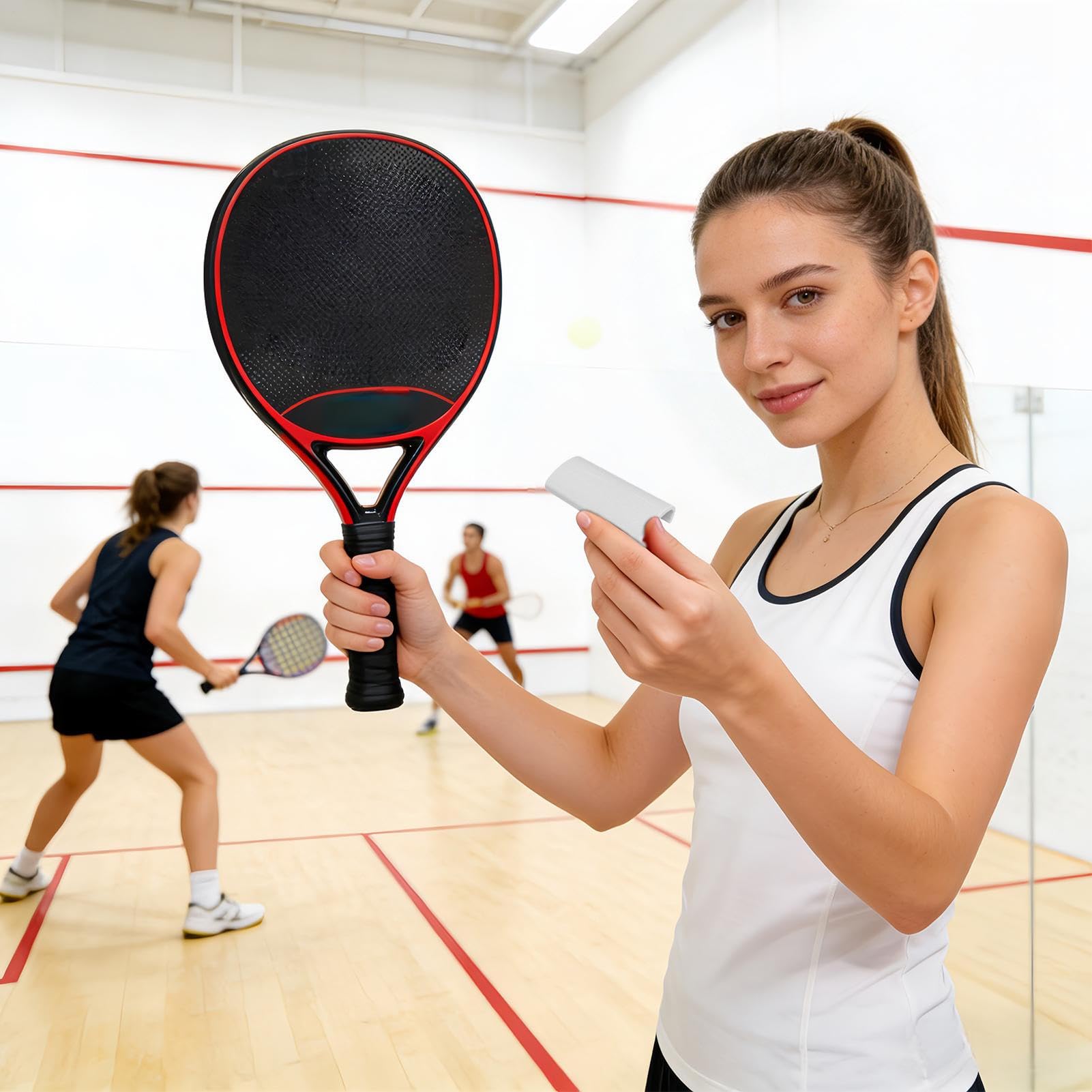 Pickleball Lead Tape - Adhesive Paddle Weight Strips, High Density Power Balance, Vibration Dampening Edge Guard