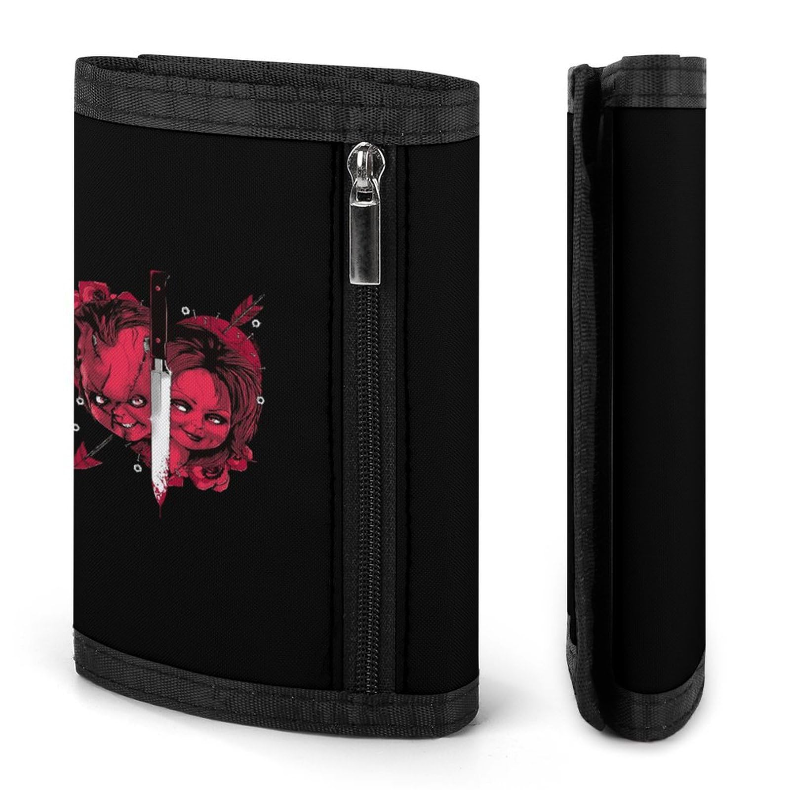 チャイルド・プレイ　チャッキー　財布　ウォレット Amazon.co.jp: 財布 チャッキー チャイルドプレイ ホラー映画 三