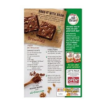 Kellogg's All-Bran Bran Buds Cereal, 17.7 oz (Pack of 6)