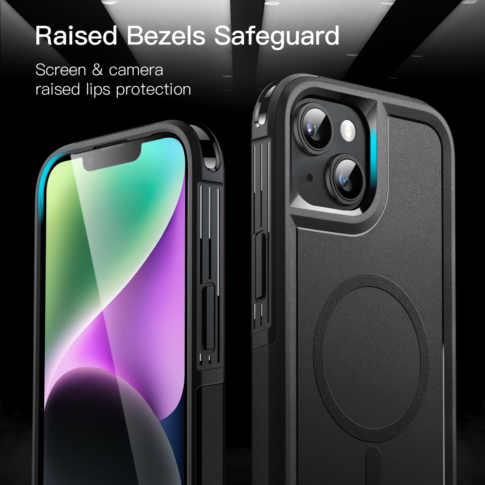 Amazon.co.jp: JETech iPhone 14 Plus 6.7インチ用 ケース MagSafe対応