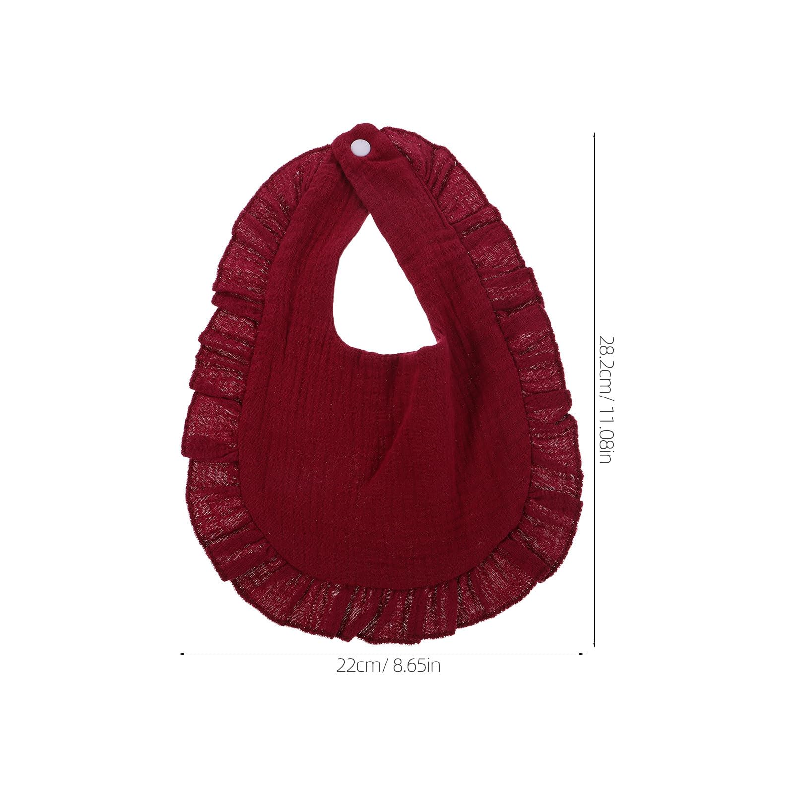 8 Stück Pack Lätzchen aus Weichem Baumwollmaterial Super Saugfähig Sabberlätzchen für Jungen und Mädchen Vielseitige Farbauswahl Geeignet zum Zahnen