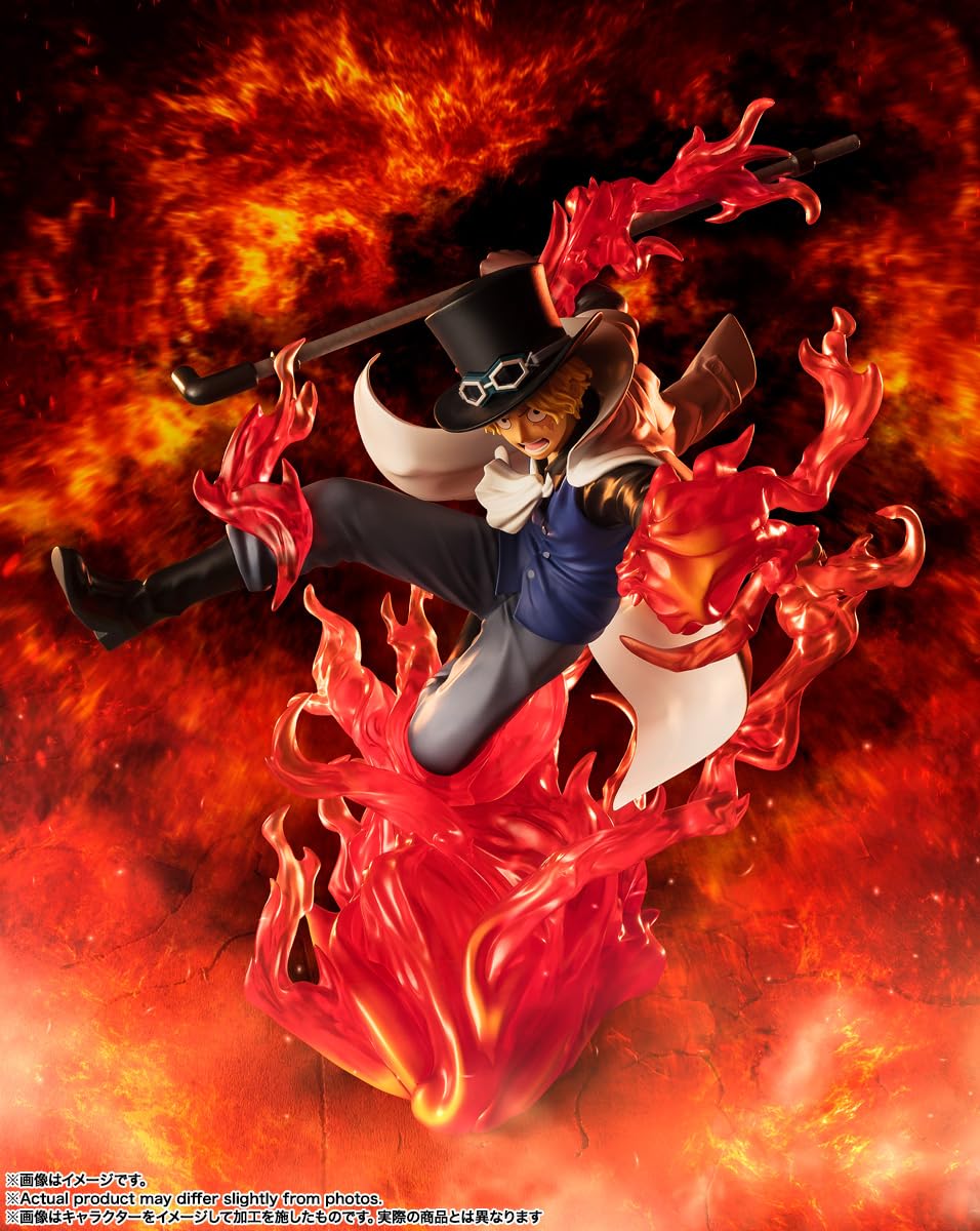 Sabo Fire Fist Rook Check Ver. Extra Battle Fig. 19 cm One Piece figuarts Zero