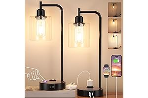 Illuminating the Modern Home: Industrial Touch Table Lamps for Bedrooms