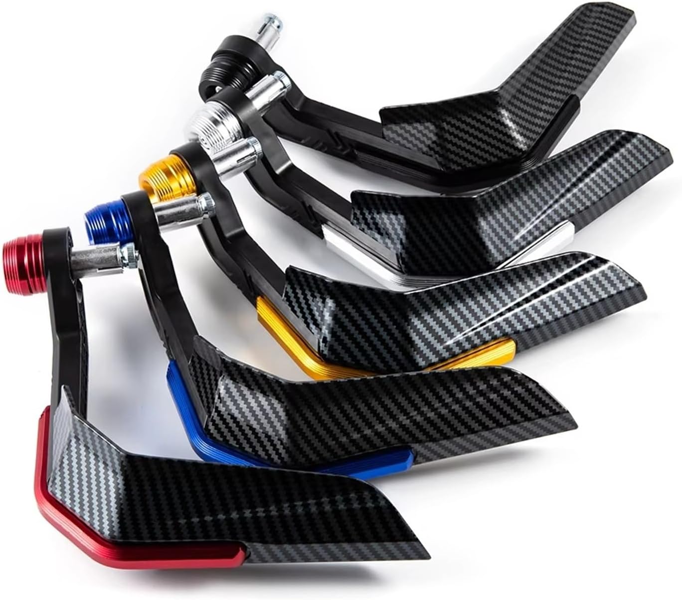 Motorbike Handguards Hand Guards for Z1000 for Z900 for Z650 for for RS for Z400 for ZX6R for Z800 for Z750 Handlebar Lever Hand Guard Protection Handguard Handlebars Protector Hand(Black)