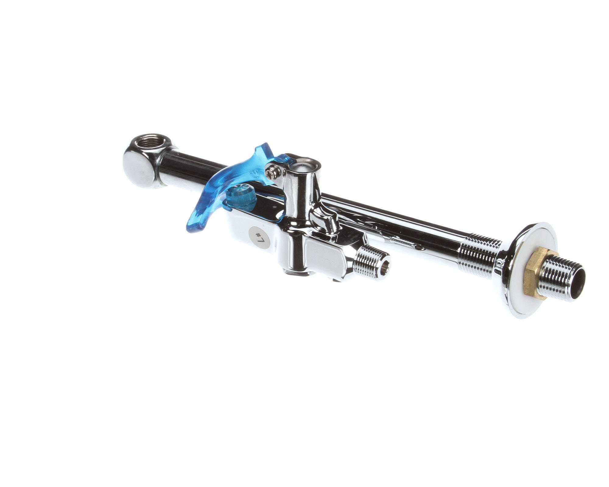 Llenadora de vidrio T&S Brass 5GF-8P con pedestal de 8 pulgadas y vástago macho