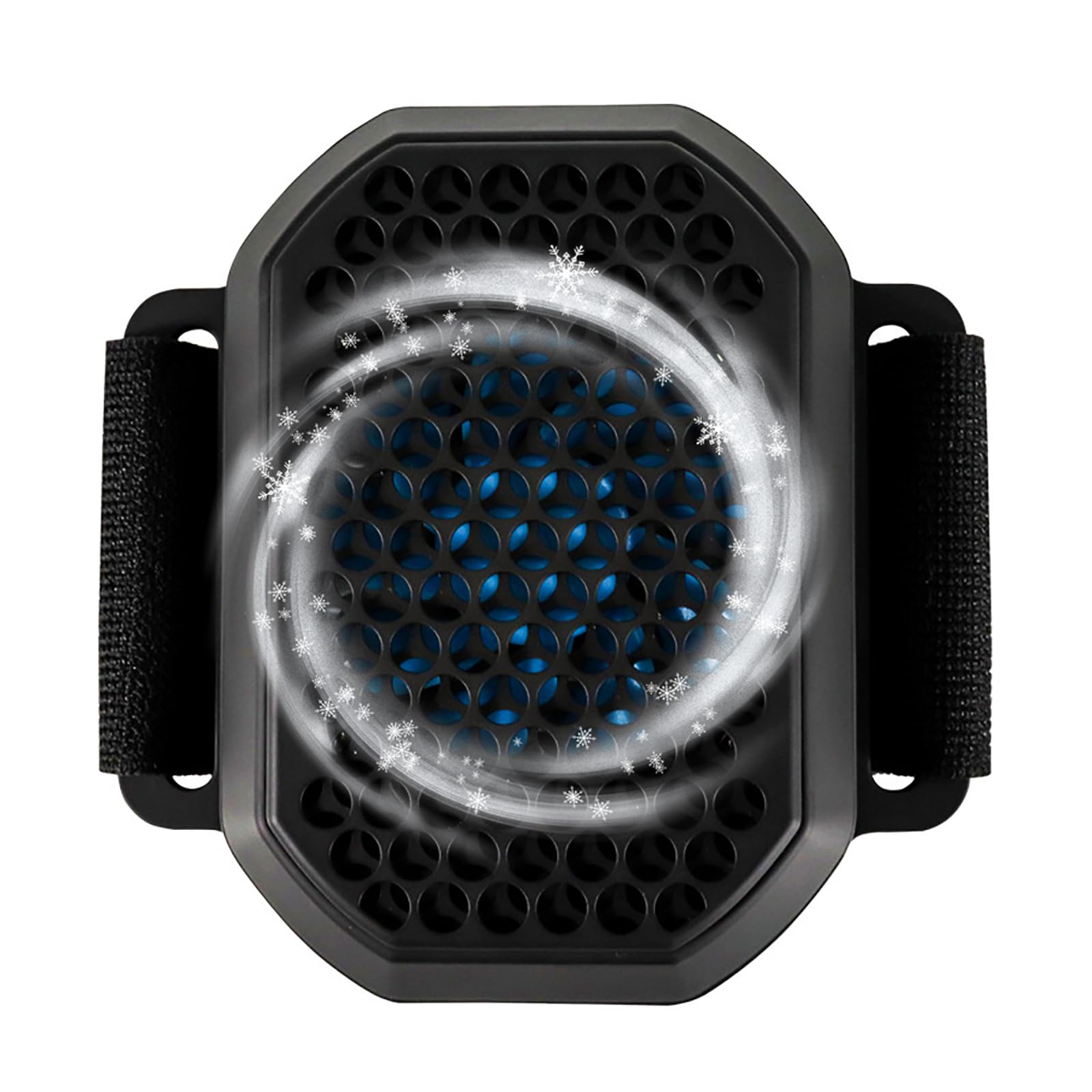 MáQuina Terapia FríO Y Calor, MáQuina Crioterapia PortáTil con Manos Libres, MáQuina Hielo para Rodillas para Aliviar Dolores Y RecuperacióN Muscular con CalefaccióN EléCtrica,Black