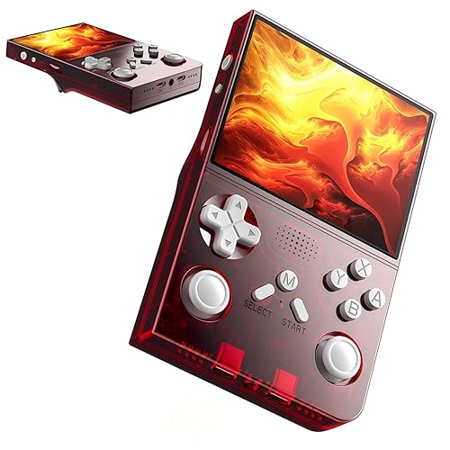 R40 Retro Handheld Game Console - 3.5 Inch IPS Screen,