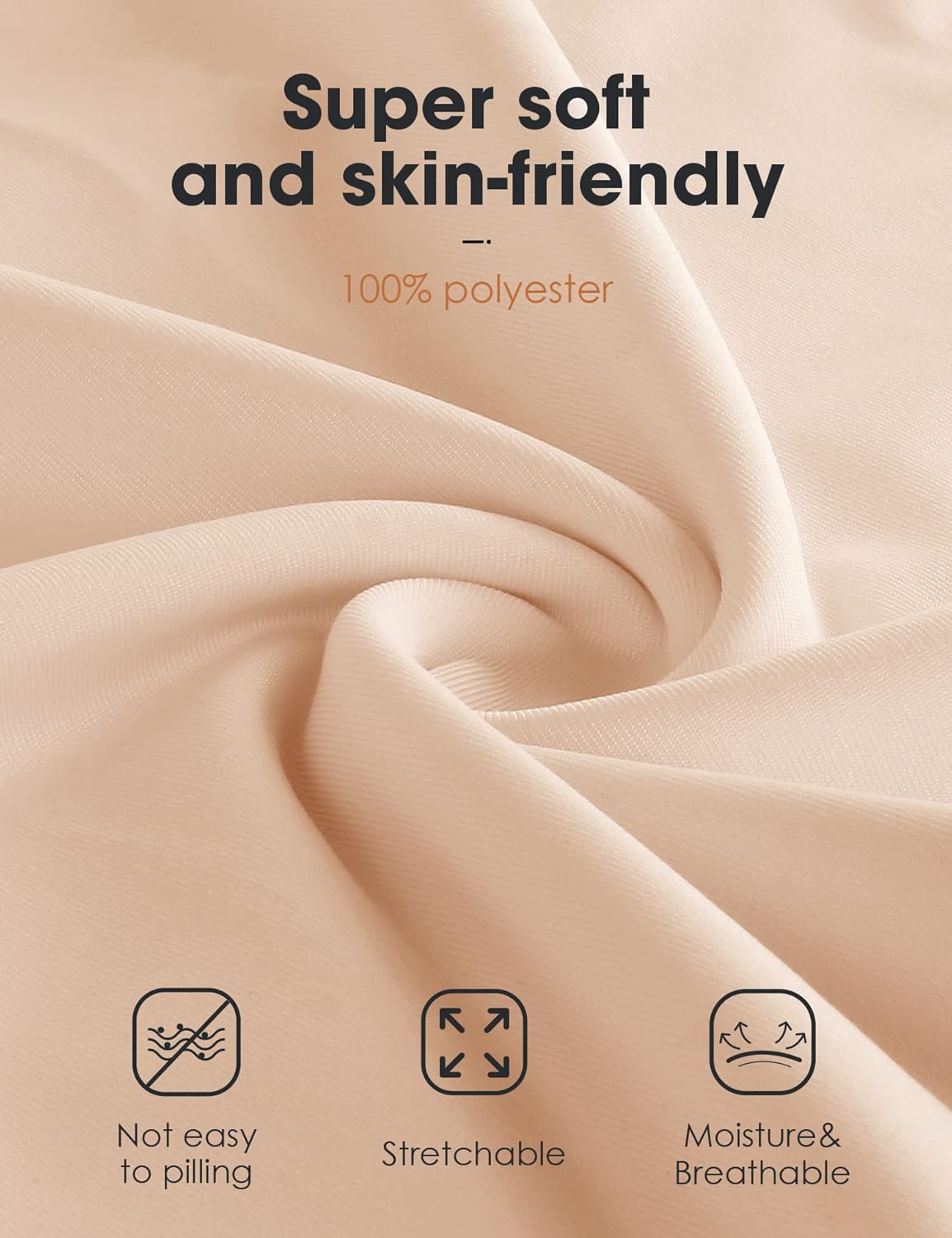 MANCYFIT Half Slips for Women Long Slip Under Dress Invisible Straps Underskirt for Dresses - Image 2