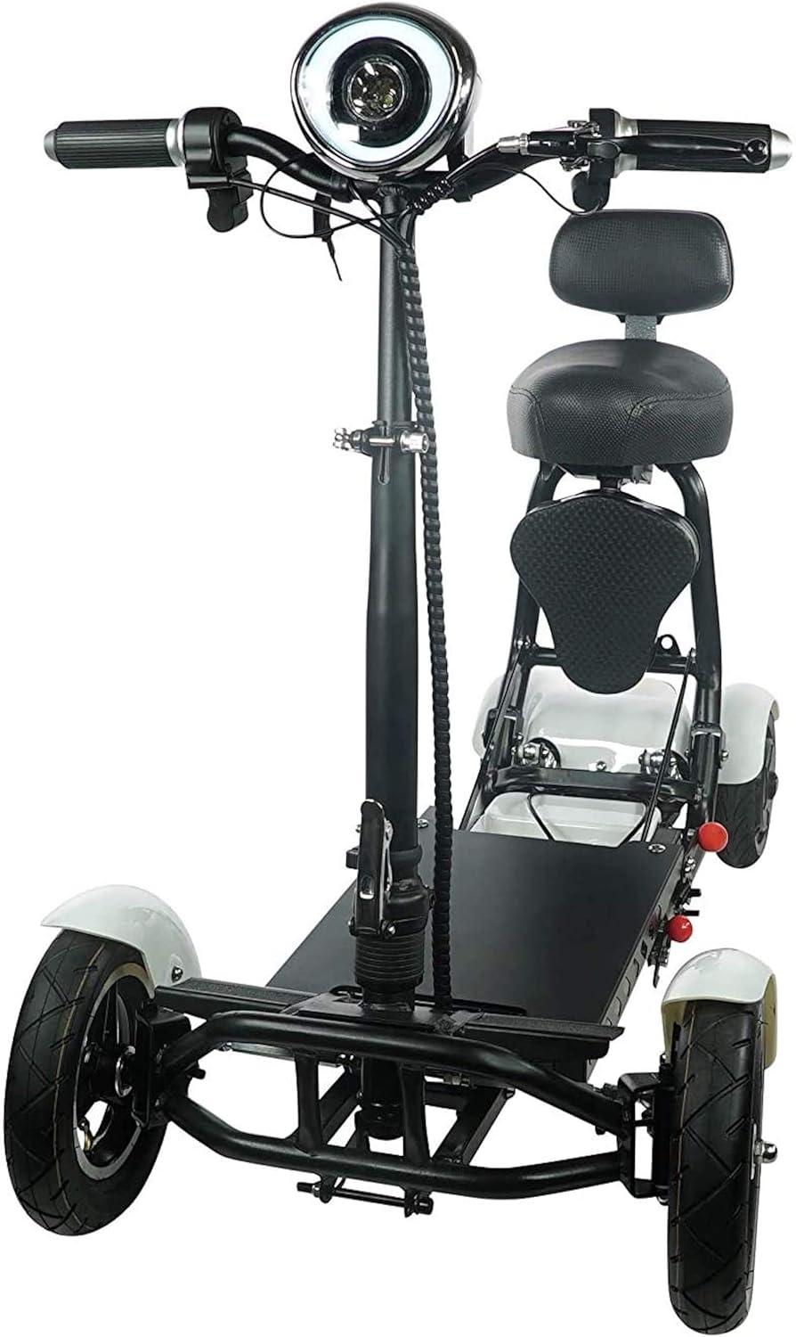 Fold and Travel Lightweight 4 Wheel Mobility Scooter Powered Health & Household
