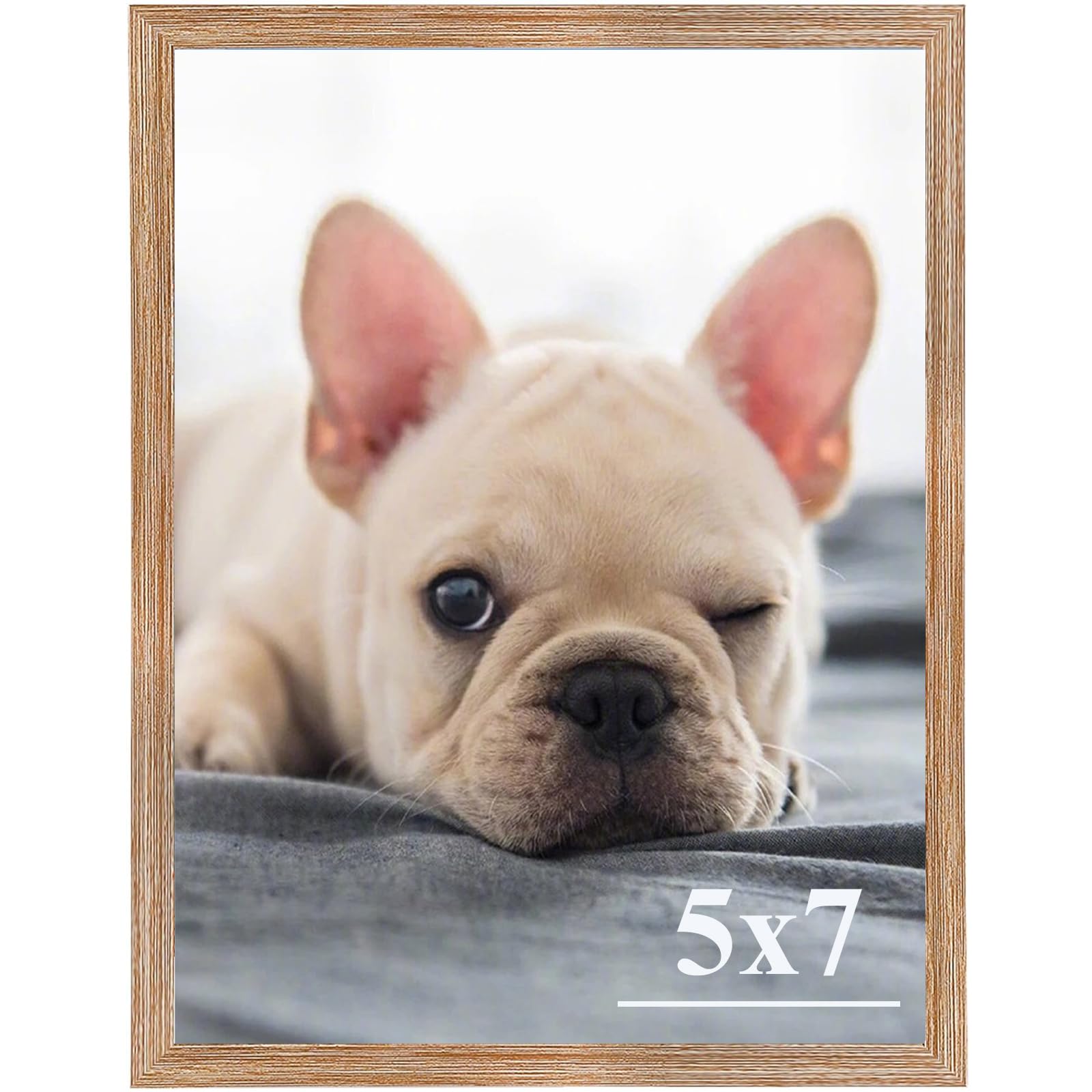 RUN HELIX Cadre photo de 12,7 x 17,8 cm, design simple, cadre pour certificat, document pour formats horizontaux et verticaux, cadre photo de 12,7 x 17,8 cm, décoration murale, décoration de maison et