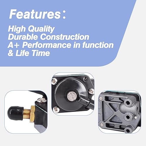 Miniatura 4 de Bomba de combustible para Johnson Evinrude OMC BRP barco motor 9.9hp 15hp reemplaza 0438562 438562 0434728 434728