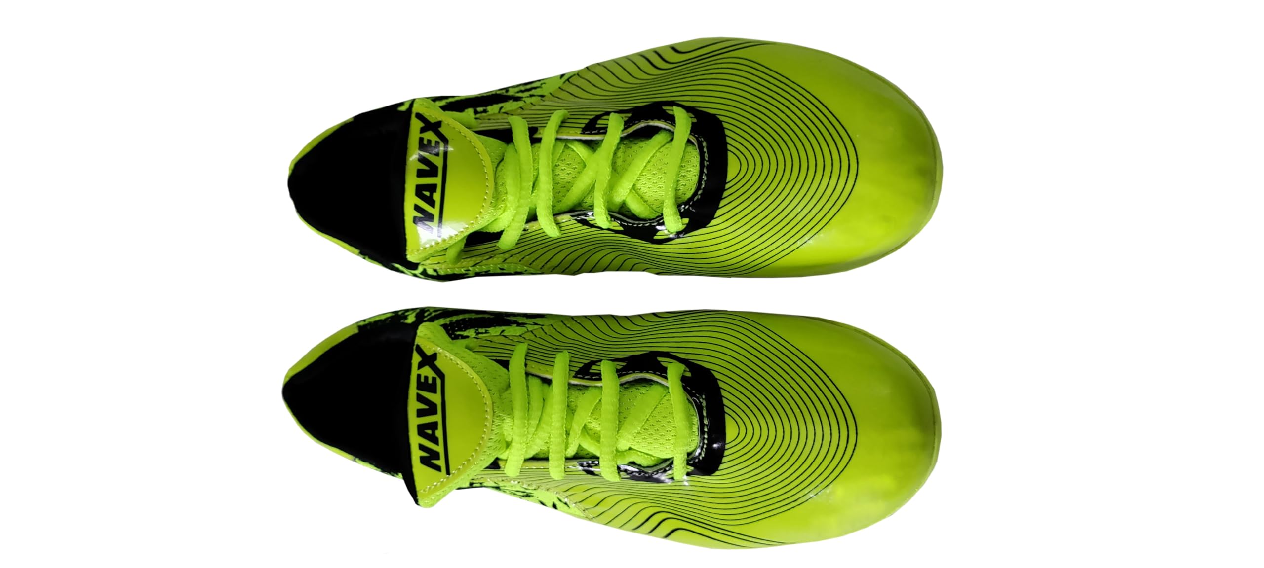 ASHWAN SPORTS Running Spikes with Full Plate Sole (F. Green, UK Footwear Size System, Adult, Men, Numeric, Medium, 9) 4