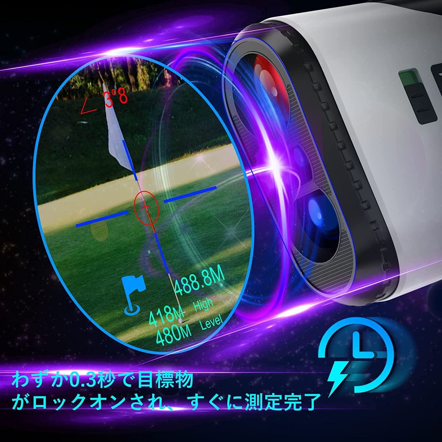 新品　未使用　そのほかも色々激安にて、出品してます！！QWIGOFU ゴルフ 距離計 レーザー距離計 【2022 発売】ゴルフ計測器 USB充電 PUレザー ロープ補正 0.3秒測定 LED点灯/消灯 光学6倍望遠 660yd/1093yd IPX4防水 距離計測機 距離計測器 振動提示 高低差 ピンモード ラウンド用品 プレゼント ギフト贈り物 父の日 敬老の日 日本語取扱説明書付き 71NDfu7WxkL._AC_UF350,