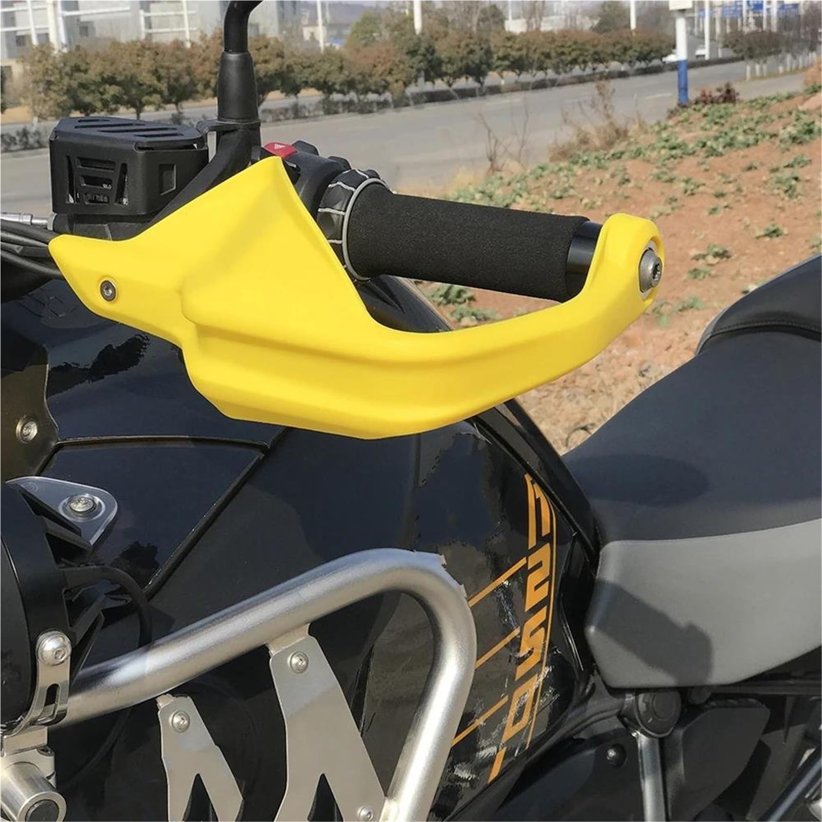Protezioni Paramani Per Manubrio Moto Per BMW R1250GS Adventure R1200GS LC R 1200 GS 1250 Adv R1250 R1200 Protezione Estensione Scudo Manubrio Parabrezza(BLU)