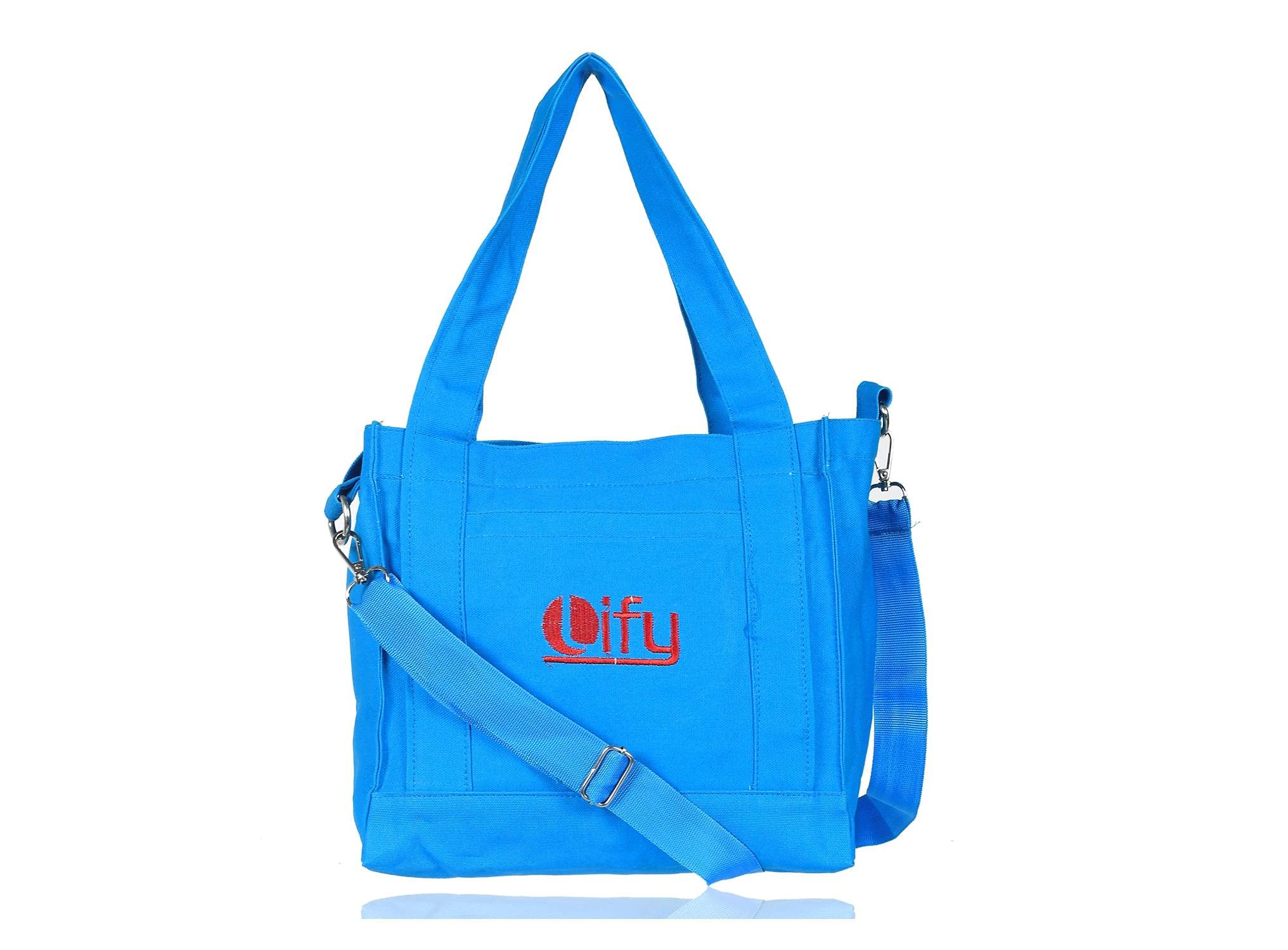 Lify Womens Canvas Shoulder Sling Bag Cross Body Handbag Casual Tote,Stylish Canvas Tote Bag With Internal& External Pockets -1 Piece (B099X1BF7N) Amazon Price History, Amazon Price Tracker