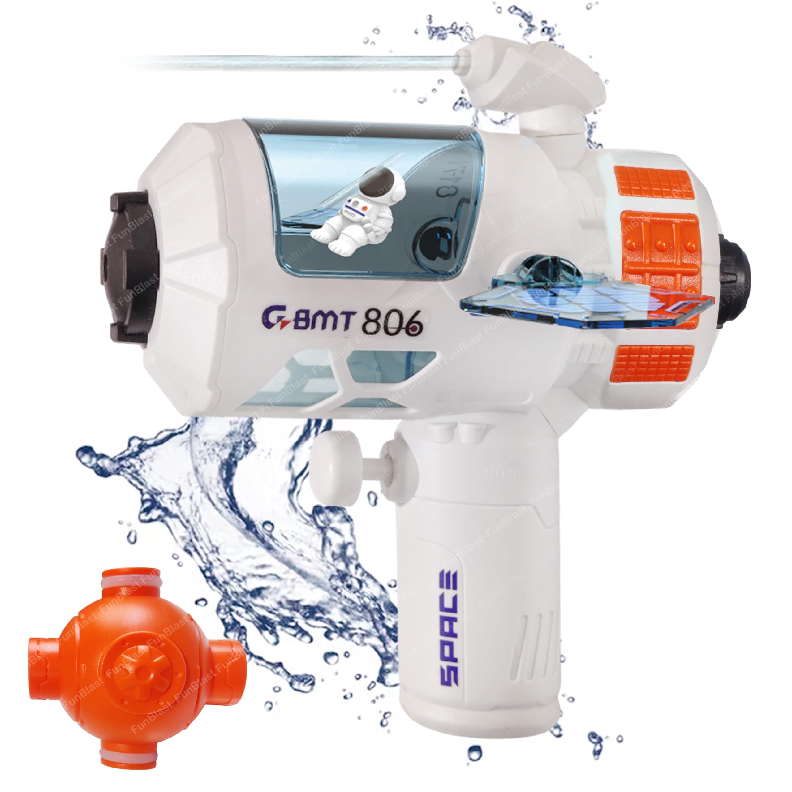 FunBlast Space Craft Pistol Toys for Kids, Water Gun with Astronauts Figure, Powerful High Pressure Spray Gun Toy, Water Gun Toy for 3+ Year Old Kids, Boys (Random Color and Design) (B0CYCFDWWF) Amazon Price History, Amazon Price Tracker