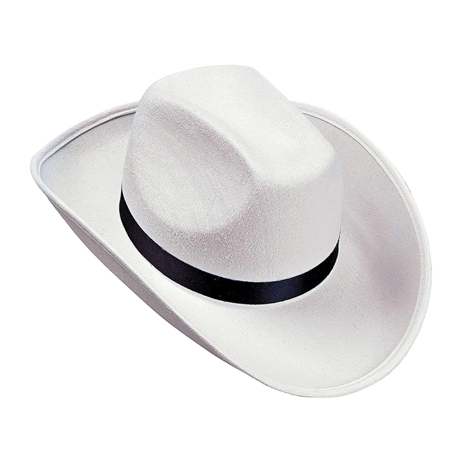 Cowgirl Hats Cap Decor Jazz Hat Western Cowboy Hat for Men Women Teens Bride White Black-image-19