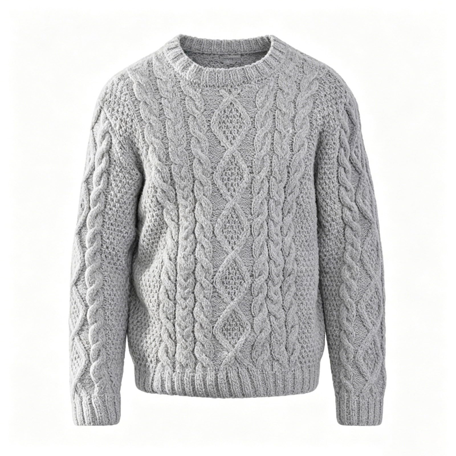 Cárdigan de punto con estampado clásico de para uso diario. Chaqueta de para otoño e invierno. Estilo moderno para hombre. #45