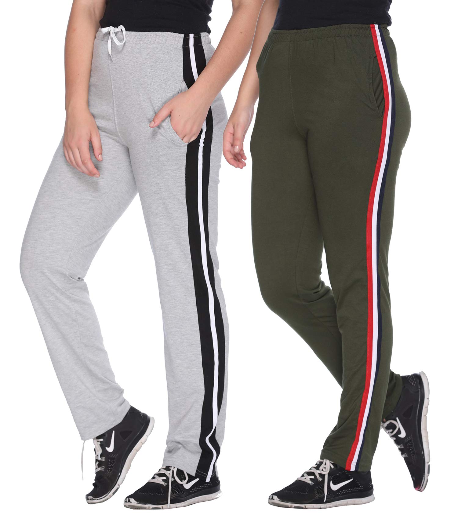 shaun Women's Regular Fit Track pants(Pack of 4)-picture-10