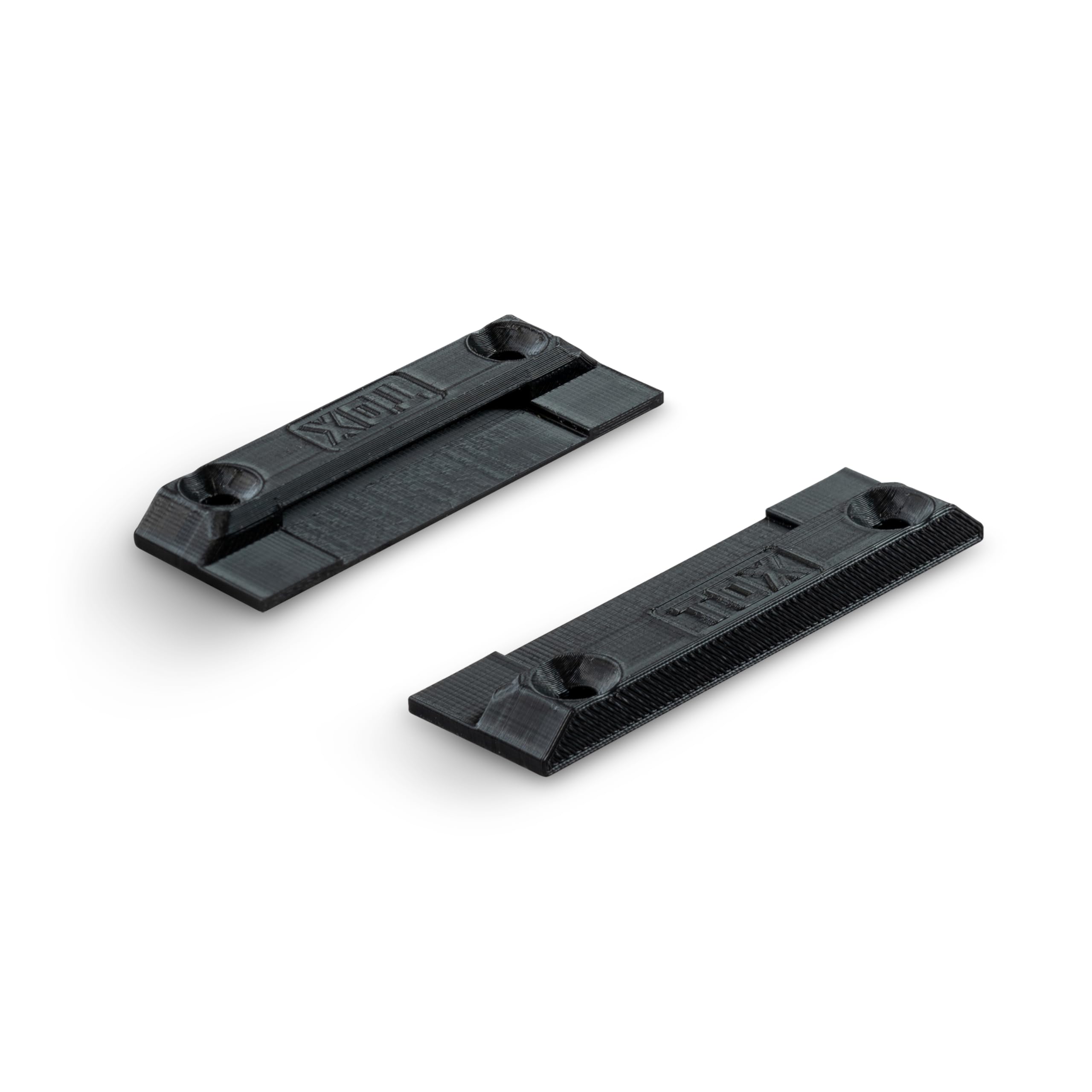 TOX clips de fijación L-BOXX Fix Clip para L-BOXX Mini y Micro, fijación segura de la caja de clasificación al banco de trabajo, pared, etc., de plástico negro, 2 piezas en una bolsa, 09790011