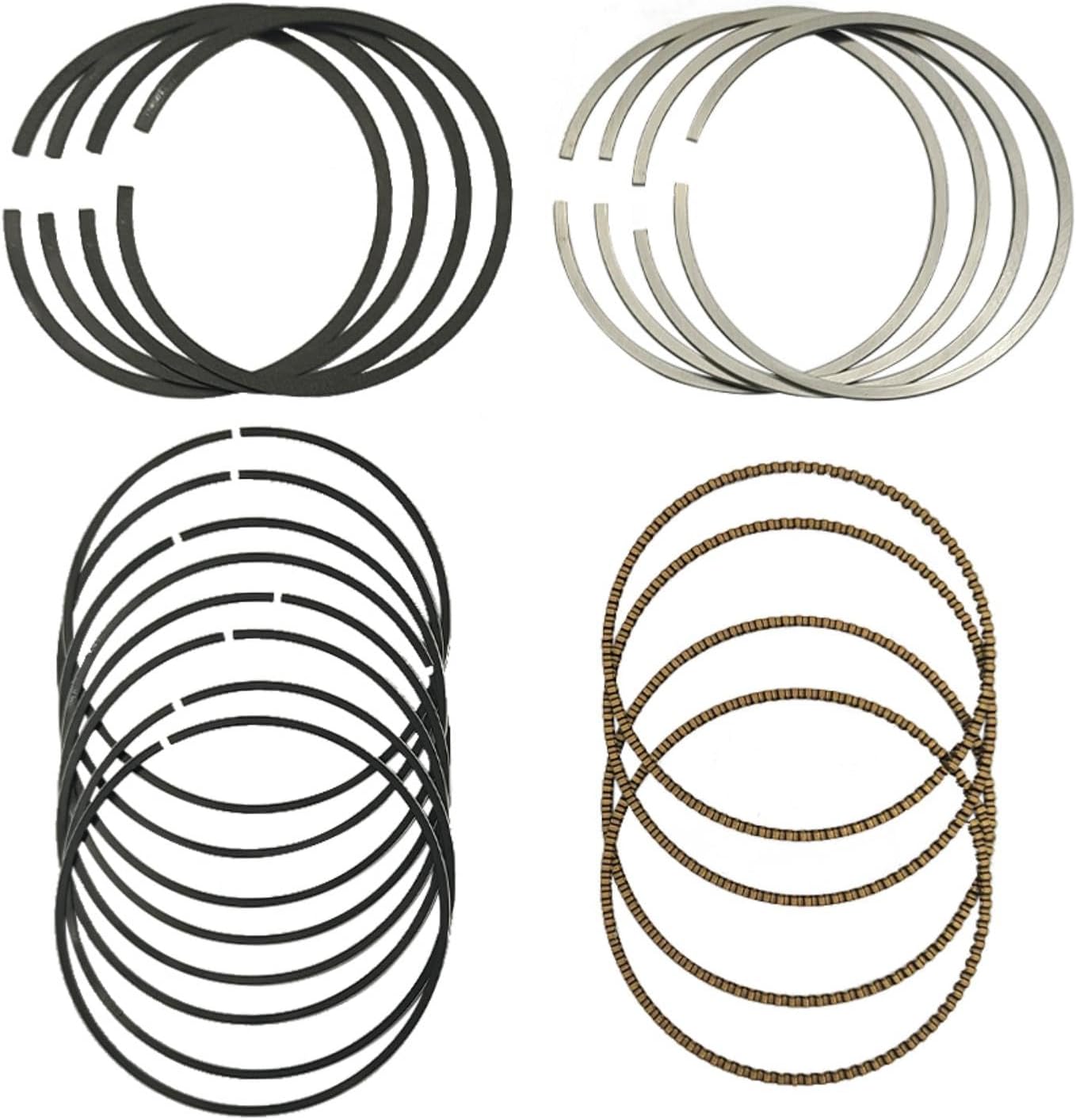 GUYAOYI 23040-2B600 Engine Piston Rings Set Standard 77mm Fits for Hyundai Accent Veloster for Kia Rio 1.6L 2012-2017 230402B600
