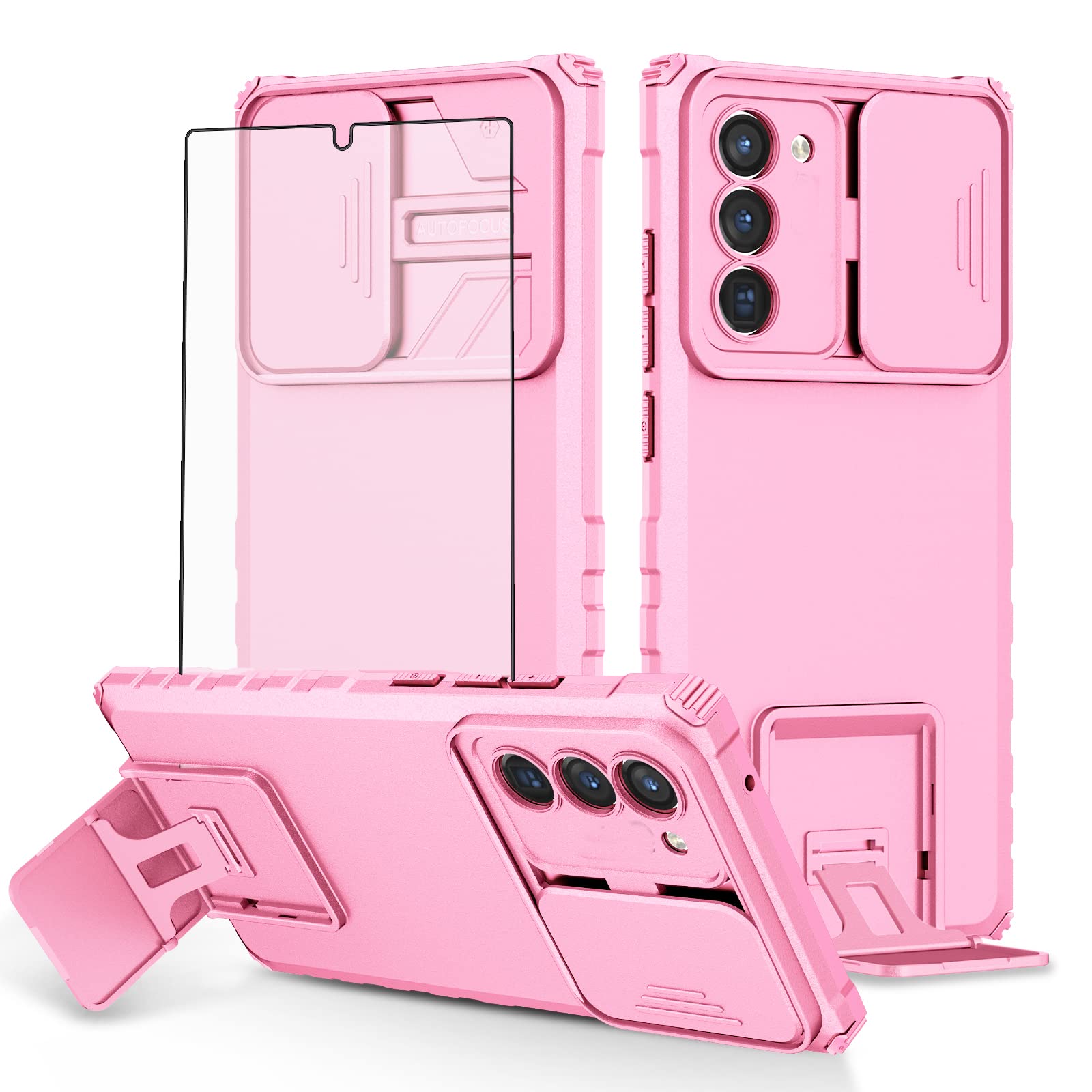 Coque Galaxy Note 20 rose anti-rayures protégeant l'écran et l'objectif - 8