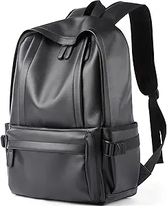 Mate Elan Leather Travel Backpack for Men 15.6" Laptop
