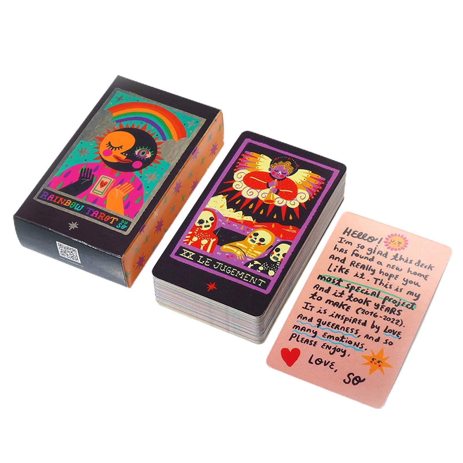 Amazon.co.jp: レインボータロット レインボーオラクルカード タロット