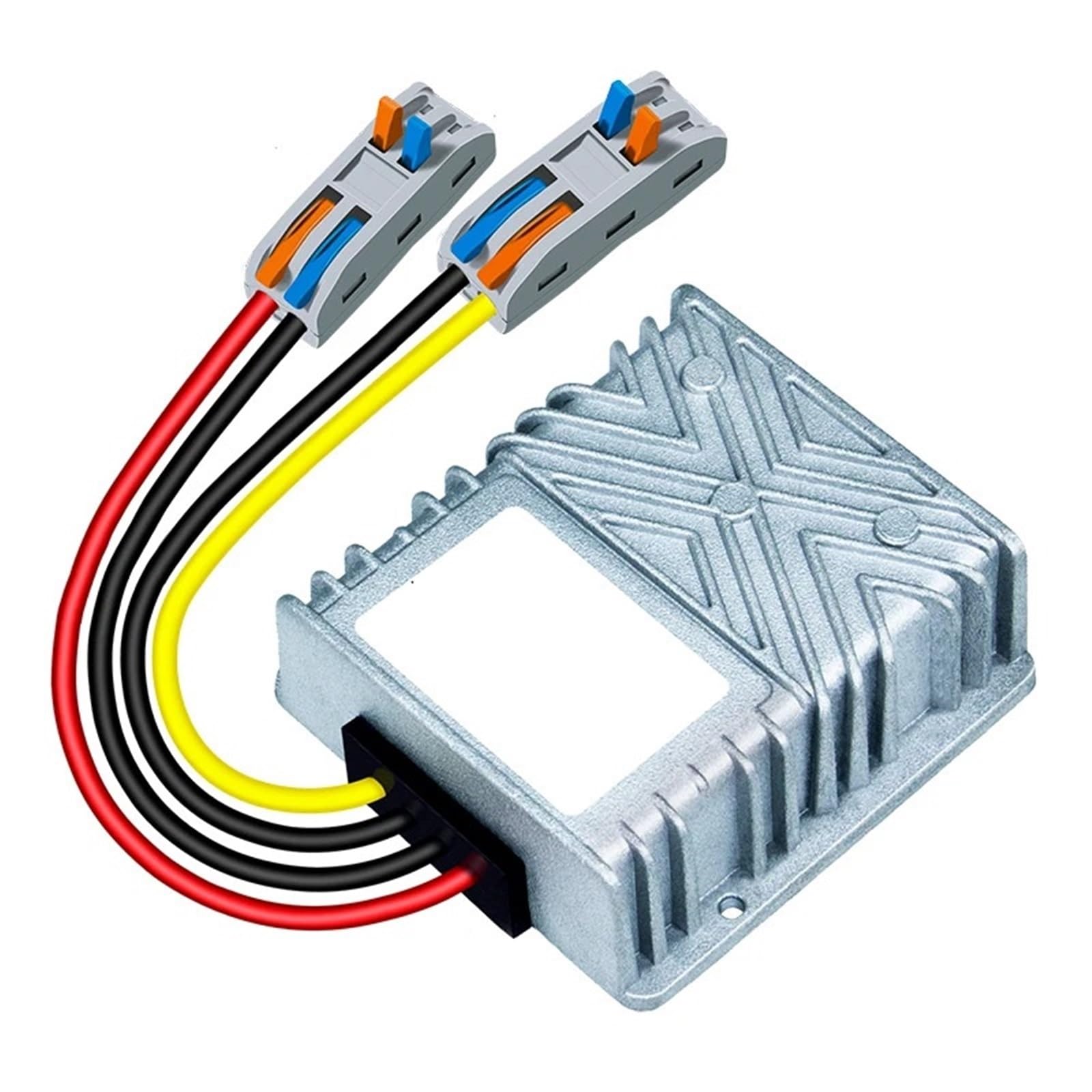 Alimentation de voiture stable contre les baisses de tension 12V en aluminium