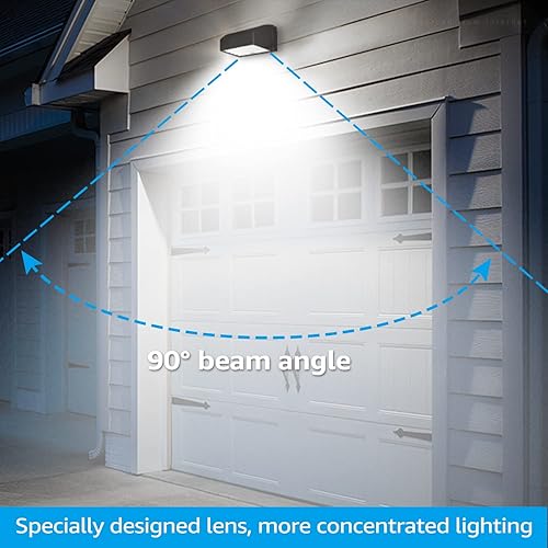Miniatura 2 de LEONLITE Paquete de pared LED de corte completo, 45 W 5625 LM, luz LED regulable con certificación UL, 120-277 V IP65, iluminación de pared