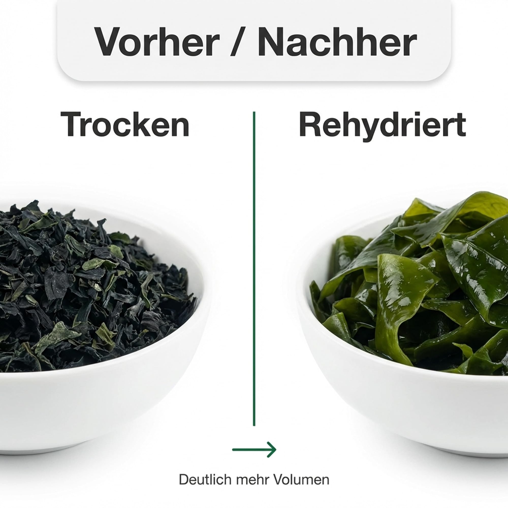 Takori Wakame Flocken für Miso-Suppe 10x 1 kg, Seetang getrocknet für asiatische Küche, vegan und glutenfrei