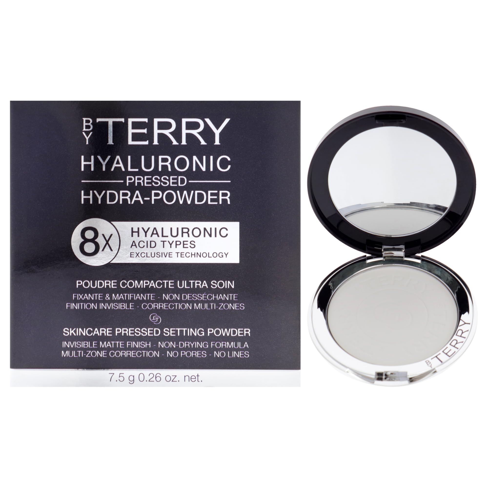 By Terry Hyaluron gepresstes Hydra-Pulver 8HA | unsichtbares, mattes Finish für makellose & glatte Haut | 10 g