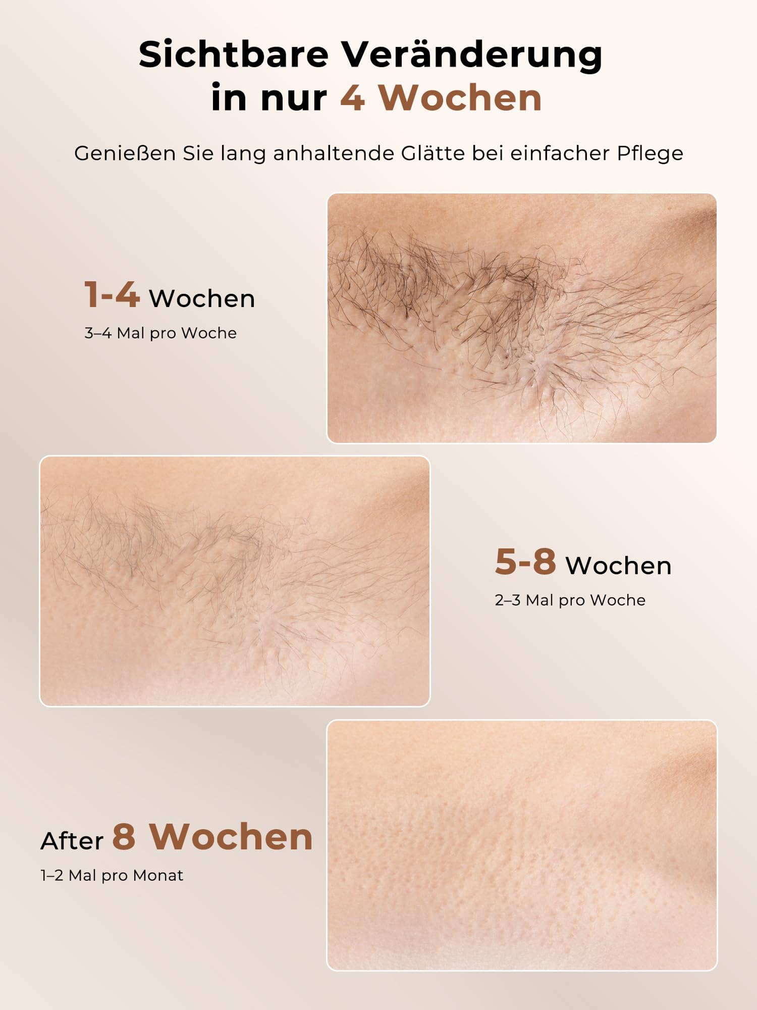 IPL Geräte Haarentfernung mit Kühlfunktion, 9 Energiestufen, 999900 Blitze & 600 NM Rotlicht, Schmerzfrei für Frauen & Männer Gold
