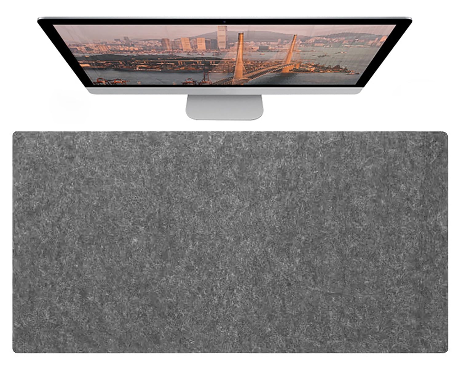 140x70cm Große Filz-Schreibtischunterlage, rutschfeste Mausmatte