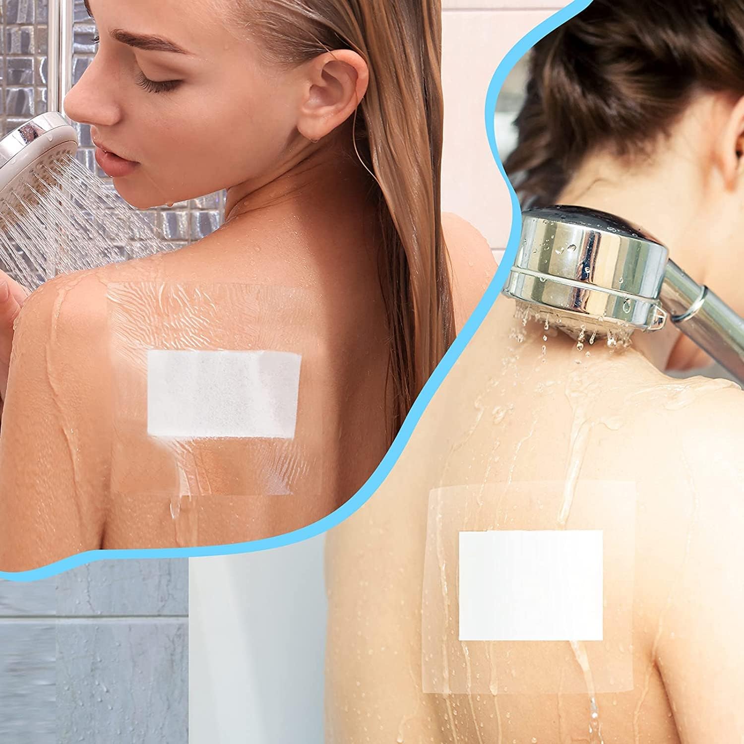 Veemok Transparent Stretch Adhesive Bandage Roll – Waterproof PU Film Dressing Tape for Shower, Tattoos, Wound Healing & Aftercare – Freely Cut Self-Adhesive Clear Bandage for Skin Protection (Pack-1) 2
