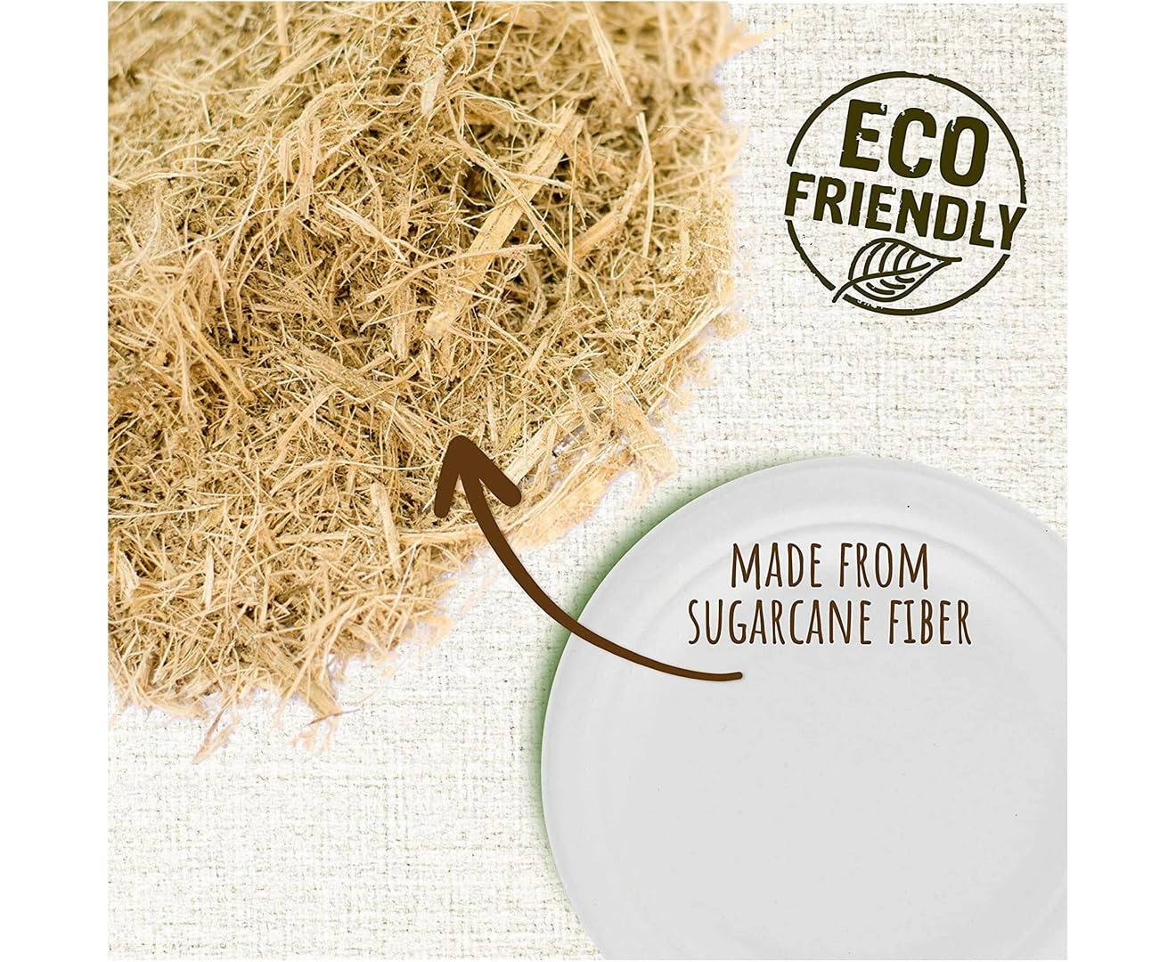 8x Assiettes Recyclées Durables 17 Cm - Écologiques Et