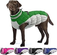 Vista 42 de Chaqueta de invierno para perro, acogedora y reflectante, impermeable, resistente al viento, cálida prenda para mascotas, cómoda ropa de forro polar