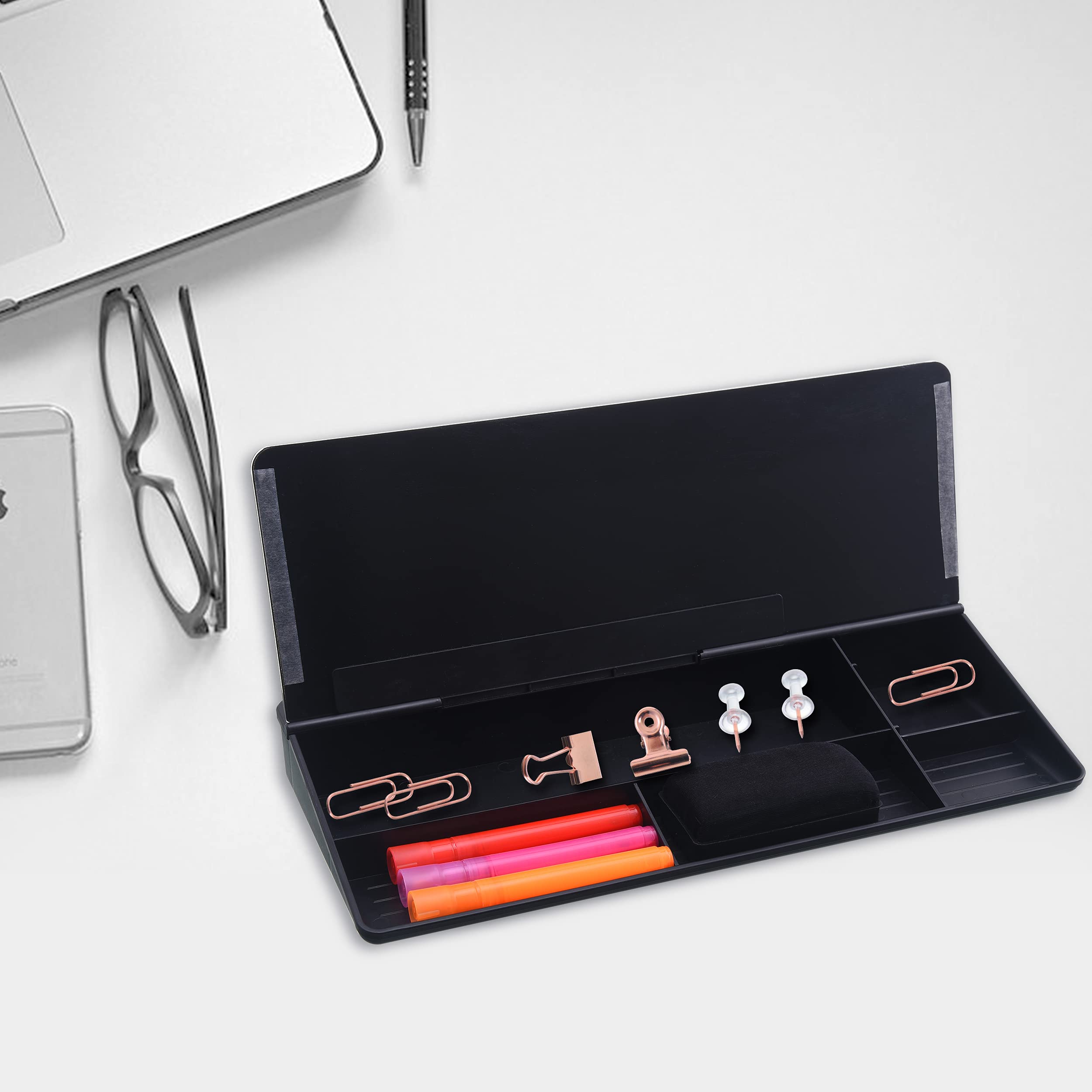 Buy SUNGIFT Glass Desktop Whiteboard DryErase Board, Computer Keyboard