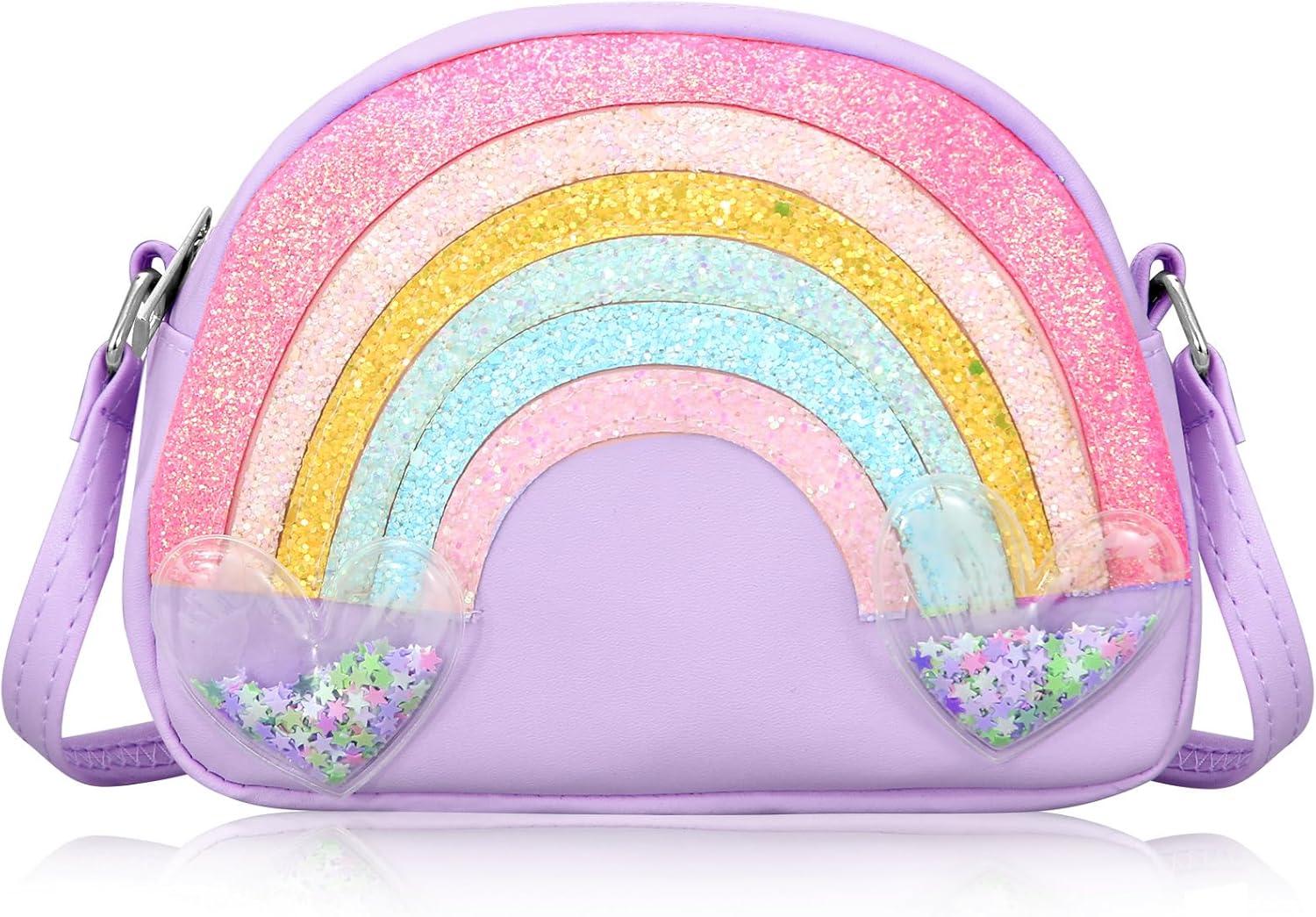 Cute Girls Crossbody Bag Rainbow Crossbody Bag for Little Girls Toddler Kids Small Wallet Crossbody Purse Shoulder Bags Handbag Cross Body Bag Cute Girls Crossbody Bag Rainbow Crossbody Bag for Little Girls Toddler Kids Small Wallet Crossbody Purse Shoulder Bags Handbag Cross Body Bag