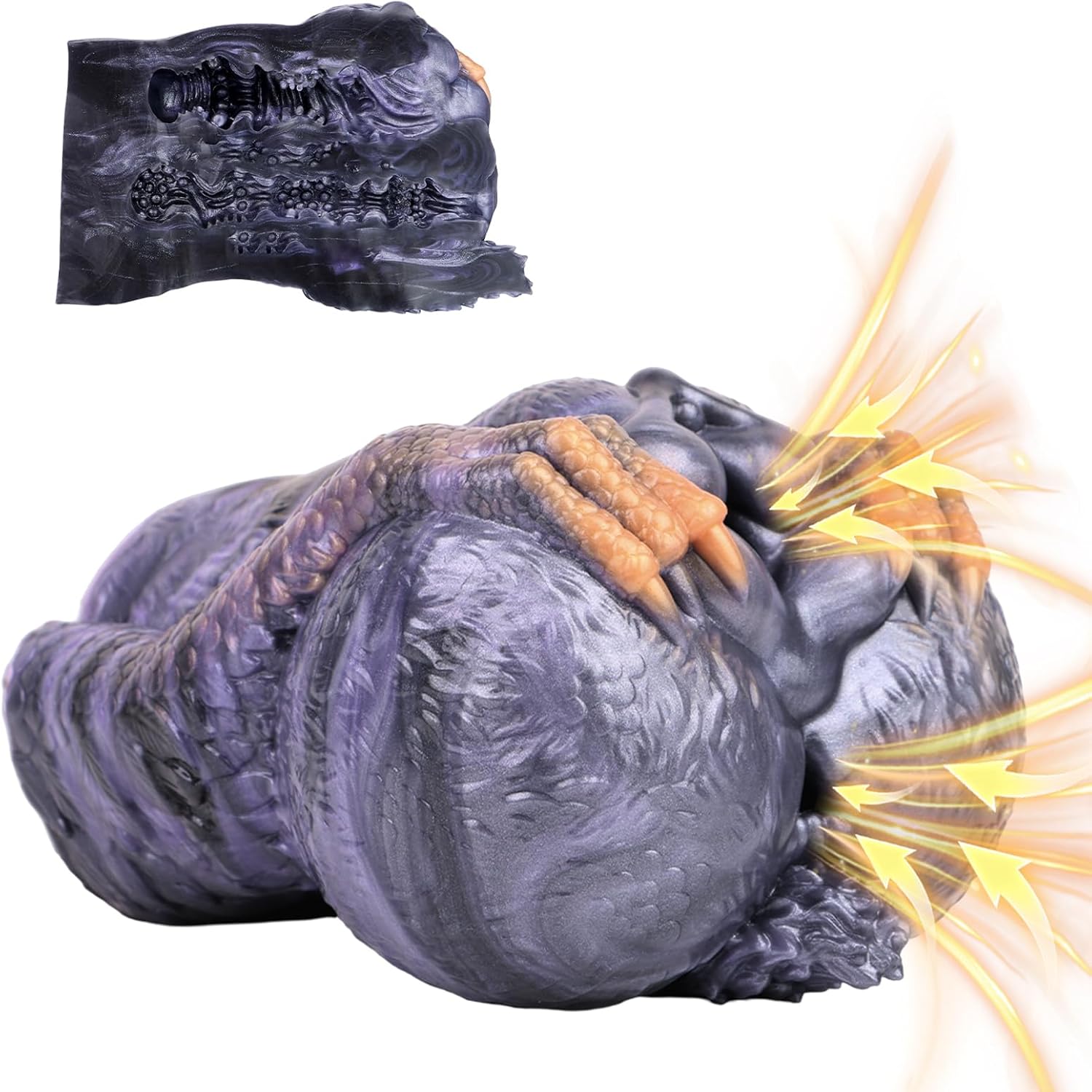 Fantasy Masturbator Male Masturbator Animal Pussy,Fantasy Sex Doll 3.41LB Stroker Pocket Pussy Tight Onahole Monster Sex Toy for Men Silicone Vagina