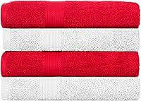 Vista 32 de Ample Decor Paquete de 4 toallas de mano de 600 GSM, 100% algodón, certificadas Oeko Tex, supersuaves, altamente absorbentes, de secado rápido