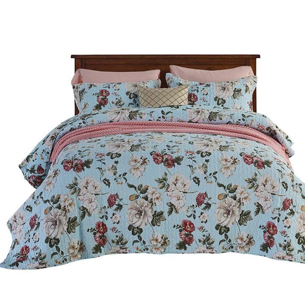 Couvre-lit matelassé en coton l'esprit de famille chaleureux parure de lit
