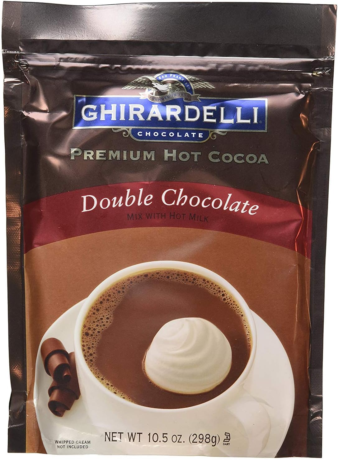 Ghirardelli Hot Cocoa Mix Double, 10.5 oz, Pack of 3