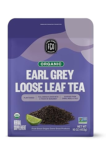 Vista 328 de FGO Té de menta orgánico, 100 unidades, bolsitas de té ecológicas, sin cafeína, el embalaje puede variar (paquete de 1)